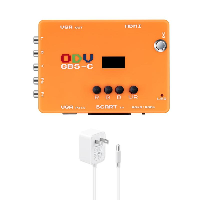 Conversor Mcbazel ODV-GBS-C: VGA/Scart para VGA/HDMI - Adaptadores